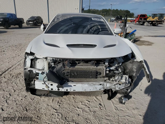 2017 Dodge Charger SRT Hellcat with VIN 2C3CDXL91HH566989, listed as a Copart auction lot 80456304 with 31,434 mi miles and Salvage Title. Bid and sale history available at carsss.com. Image 5.