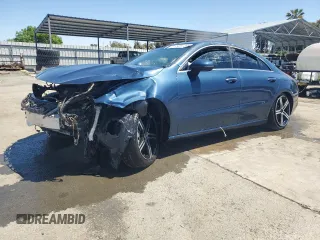 2023 Mercedes-Benz CLA 250 with VIN W1K5J4GB3PN328579, listed as a Copart auction lot 54697285 with Not Provided miles and Clean Title. Bid and sale history available at DreamBid. Image 1.
