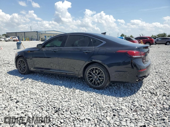 2020 Genesis G80 3.3T Sport with VIN KMTFN4JB5LU337510, listed as a Copart auction lot 52091105 with 19,203 mi miles and Salvage Title. Bid and sale history available at carsss.com. Image 2.
