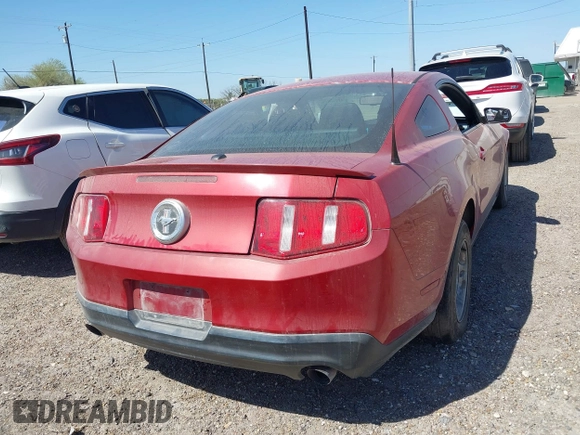 2011 Ford Mustang V6 with VIN 1ZVBP8AM6B5128816, listed as a IAAI auction lot 41763956 with 114,701 mi miles and . Bid and sale history available at carsss.com. Image 4.