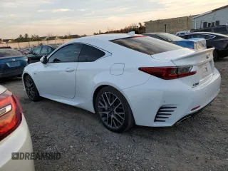 2017 Lexus RC with VIN JTHSM5BC6H5002401, listed as a Copart auction lot 81254444 with 55,934 mi miles and Salvage Title. Bid and sale history available at carsss.com. Image 2.