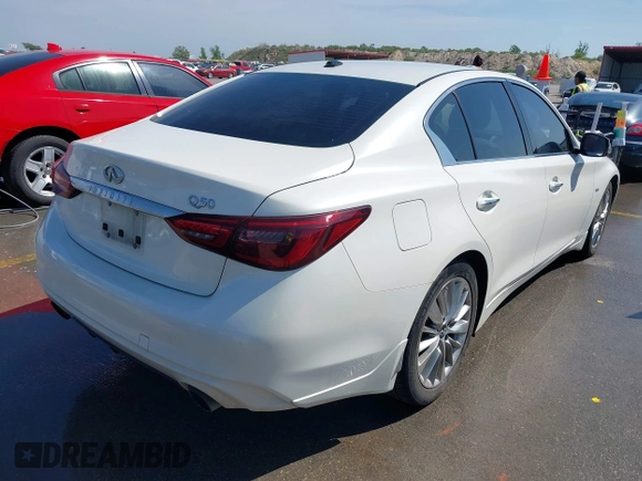 2020 Infiniti Q50 Luxe с VIN JN1EV7AP5LM206023, выставлен на аукционе IAAI как лот 42029860 с пробегом 90 498 миль миль и . История ставок и продаж доступна на DreamBid. Изображение 4.