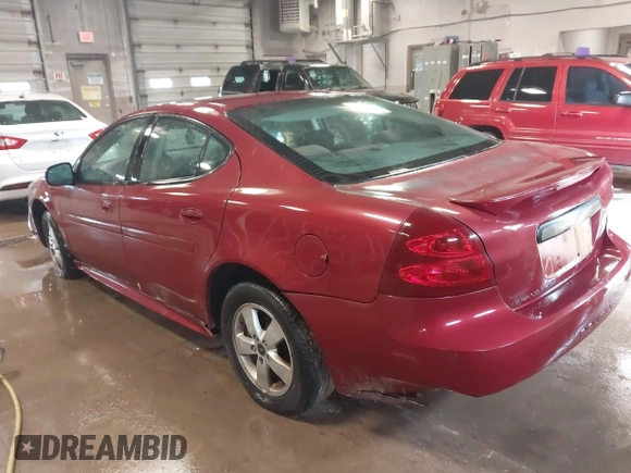 2006 Pontiac Grand Prix z VIN 2G2WP552861106811, wystawiony jako IAAI lot #41950766 z przebiegiem 187 102 mil mil oraz . Historia ofert i sprzedaży dostępna na DreamBid. Obrazek 3.