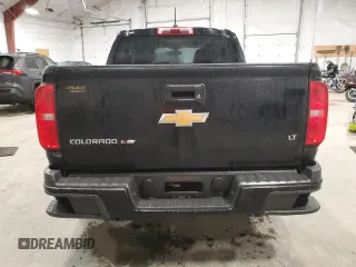 2018 Chevrolet Colorado 4WD LT with VIN 1GCGTCEN9J1316228, listed as a Copart auction lot 55973725 with 54,282 mi miles and Salvage title. Bid and sale history available at DreamBid. Image 6.