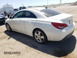 2016 Mercedes-Benz CLA 250 with VIN WDDSJ4EB8GN335727, listed as a Copart auction lot 51777873 with 43,294 mi miles and . Bid and sale history available at DreamBid. Image 2.
