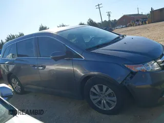 2016 Honda Odyssey EX-L with VIN 5FNRL5H63GB063528, listed as a IAAI auction lot 41757826 with 137,355 mi miles and . Bid and sale history available at DreamBid. Image 13.