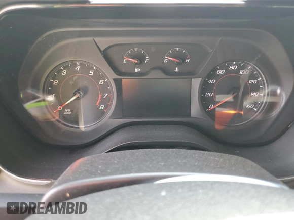 2020 Chevrolet Camaro 1LT with VIN 1G1FB1RS7L0107512, listed as a Copart auction lot 58134225 with Not provided miles and Salvage title. Bid and sale history available at DreamBid. Image 9.