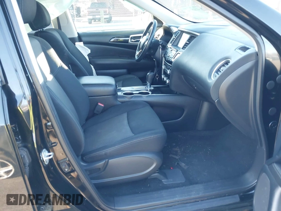 2018 Nissan Pathfinder S with VIN 5N1DR2MN0JC638981, listed as a IAAI auction lot 41823136 with 159,217 mi miles and . Bid and sale history available at DreamBid. Image 5.