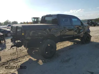 2012 Nissan Titan SV with VIN 1N6BA0EC0CN316317, listed as a Copart auction lot 57576905 with 113,323 mi miles and Salvage title. Bid and sale history available at DreamBid. Image 3.