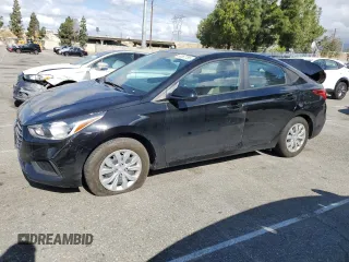 2022 Hyundai Accent SE z VIN 3KPC24A61NE172568, wystawiony jako Copart lot #56367755 z przebiegiem 33 074 mil mil oraz Szkoda całkowita • Salvage title. Historia ofert i sprzedaży dostępna na DreamBid. Obrazek 1.