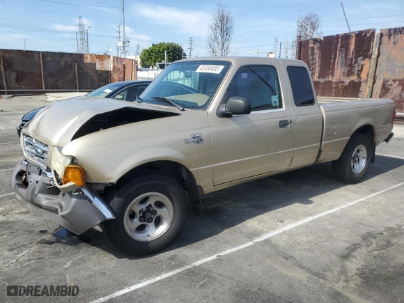2002 Ford Ranger XL with VIN 1FTYR14U02PA72063, listed as a Copart auction lot 45958485 with 194,709 mi miles and Clean Title. Bid and sale history available at carsss.com. Image 1.