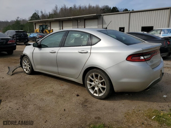 2013 Dodge Dart SXT with VIN 1C3CDFBA2DD333975, listed as a Copart auction lot 49233035 with 267,741 mi miles and Salvage Title. Bid and sale history available at carsss.com. Image 2.