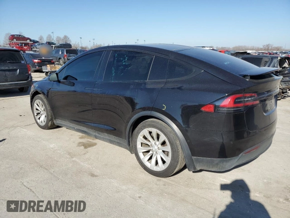 2016 Tesla Model X 70D with VIN 5YJXCBE20GF011801, listed as a Copart auction lot 47640725 with 174,948 mi miles and Salvage Title. Bid and sale history available at DreamBid. Image 2.