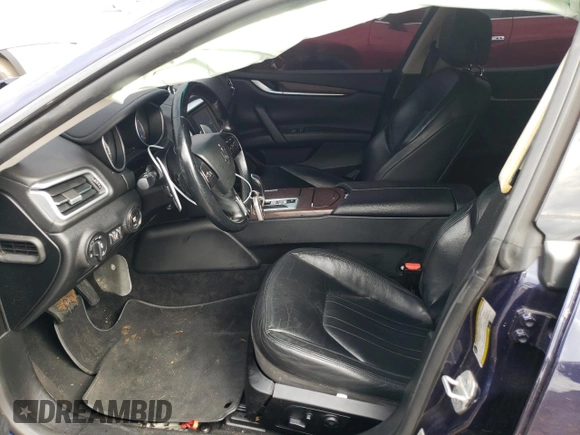 2015 Maserati Ghibli S Q4 with VIN ZAM57RTA3F1151696, listed as a Copart auction lot 43382714 with 84,829 mi miles. Bid and sale history available at carsss.com. Image 7.