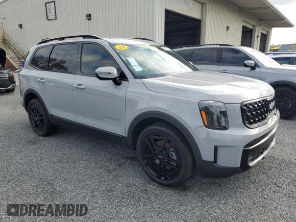 2024 Kia Telluride SX Prestige with VIN 5XYP5DGC4RG447736, listed as a Copart auction lot 85450154 with Not provided miles and Salvage title. Bid and sale history available at DreamBid. Image 4.
