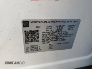 2024 GMC Terrain SLT z VIN 3GKALPEG4RL143807, wystawiony jako Copart lot #54119235 z przebiegiem 29 812 mil mil oraz Szkoda całkowita • Salvage title. Historia ofert i sprzedaży dostępna na DreamBid. Obrazek 13.