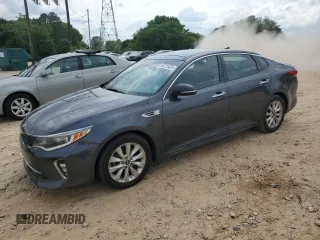 2018 Kia Optima LX with VIN 5XXGT4L33JG210174, listed as a Copart auction lot 54715425 with 150,023 mi miles and Salvage title. Bid and sale history available at DreamBid. Image 1.