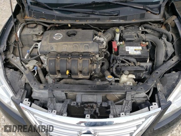 2015 Nissan Sentra SR with VIN 3N1AB7AP1FY215102, listed as a Copart auction lot 54594275 with 215,390 mi miles and Clean Title. Bid and sale history available at DreamBid. Image 11.