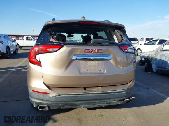 2018 GMC Terrain SLE with VIN 3GKALMEX6JL148686, listed as a IAAI auction lot 41626983 with 157,635 mi miles. Bid and sale history available at carsss.com. Image 17.