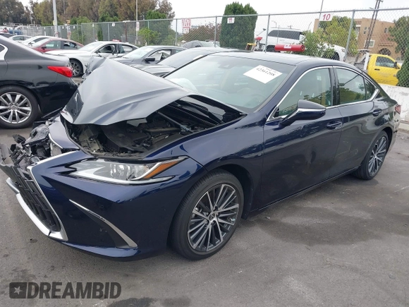 2022 Lexus ES 350 with VIN 58ADZ1B13NU125937, listed as a IAAI auction lot 42361208 with 20,443 mi miles and . Bid and sale history available at DreamBid. Image 2.