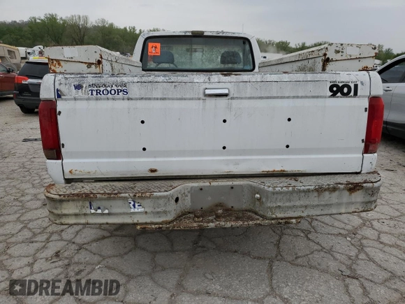 1992 Ford F-150 with VIN 1FTDF15Y9NNA94734, listed as a Copart auction lot 52719545 with 0 mi miles and Clean Title. Bid and sale history available at carsss.com. Image 6.