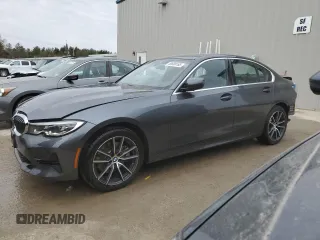 2019 BMW 3 Series 330i xDrive with VIN WBA5R7C54KAJ78726, listed as a Copart auction lot 49688165 with 51,481 mi miles and Salvage Title. Bid and sale history available at carsss.com. Image 1.