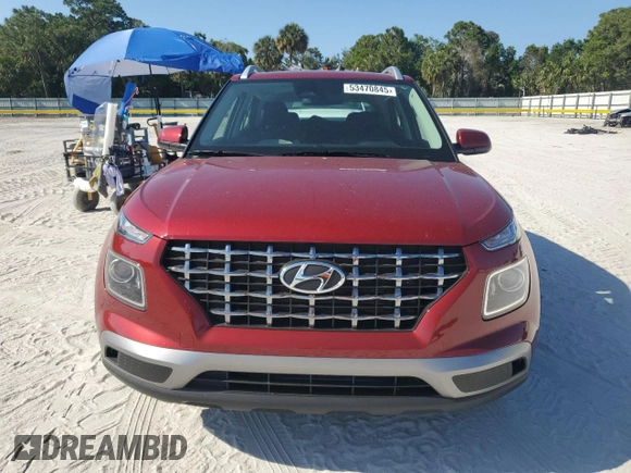 2024 Hyundai Venue Limited with VIN KMHRC8A36RU326277, listed as a Copart auction lot 53470845 with 12,589 mi miles and Salvage Title. Bid and sale history available at DreamBid. Image 5.