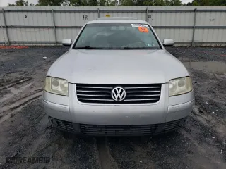 2003 Volkswagen Passat GLX with VIN WVWRH63BX3P342115, listed as a Copart auction lot 73956254 with 0 mi miles and Salvage Title. Bid and sale history available at carsss.com. Image 5.