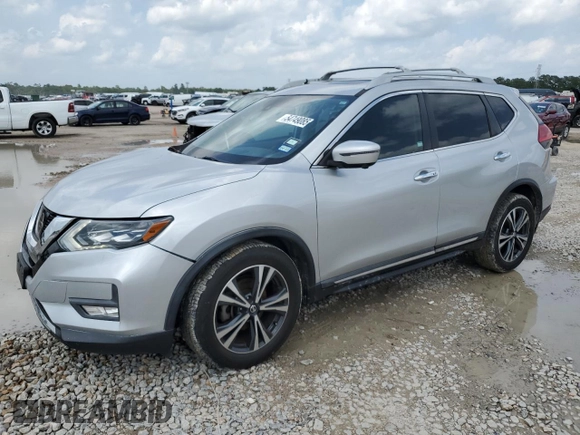 2017 Nissan Rogue S with VIN 5N1AT2MT2HC861133, listed as a Copart auction lot 54749085 with 86,705 mi miles and Salvage title. Bid and sale history available at DreamBid. Image 1.