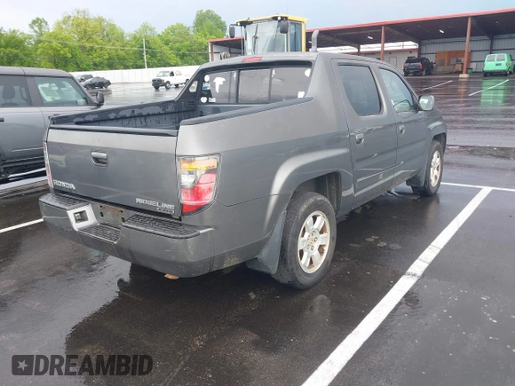 2008 Honda Ridgeline RTL with VIN 2HJYK16528H517003, listed as a IAAI auction lot 42158154 with 179,115 mi miles. Bid and sale history available at carsss.com. Image 4.