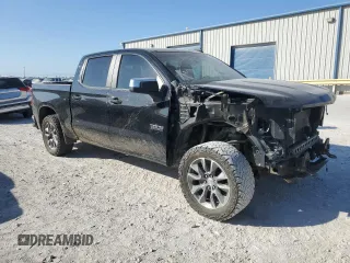 2021 Chevrolet Silverado 1500 LT with VIN 1GCUYDED8MZ341788, listed as a Copart auction lot 76595694 with 85,035 mi miles and Salvage Title. Bid and sale history available at carsss.com. Image 4.