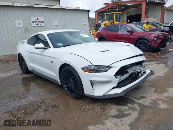 2018 Ford Mustang GT z VIN 1FA6P8CF5J5154590, wystawiony jako IAAI lot #41588857 z przebiegiem 113 805 mil mil oraz . Historia ofert i sprzedaży dostępna na DreamBid. Obrazek 1.