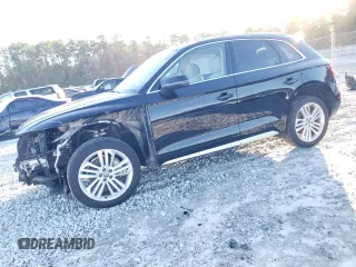 2018 Audi Q5 Premium Plus with VIN WA1BNAFY3J2005223, listed as a Copart auction lot 84760714 with 85,153 mi miles and Salvage Title. Bid and sale history available at carsss.com. Image 1.