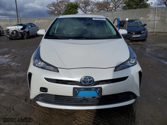 2019 Toyota Prius L Eco with VIN JTDKARFU5K3070924, listed as a Copart auction lot 48743965 with 111,916 mi miles and Salvage Title. Bid and sale history available at carsss.com. Image 5.