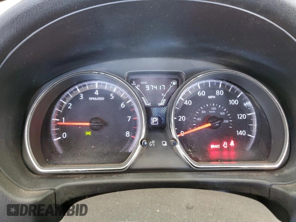 2017 Nissan Versa SV z VIN 3N1CN7AP7HL816546, wystawiony jako Copart lot #54452285 z przebiegiem 97 147 mil mil oraz Szkoda całkowita • Salvage title. Historia ofert i sprzedaży dostępna na DreamBid. Obrazek 9.