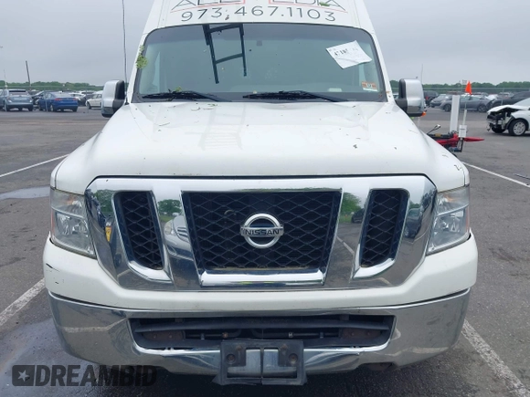 2012 Nissan NV SV with VIN 1N6BF0LYXCN102483, listed as a IAAI auction lot 42185443 with 161,914 mi miles and . Bid and sale history available at DreamBid. Image 6.