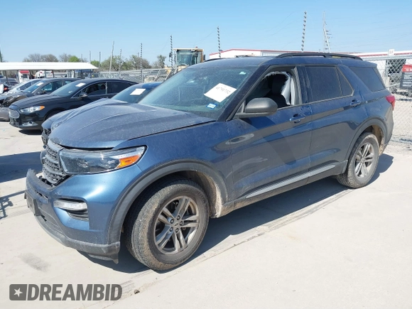 2020 Ford Explorer XLT with VIN 1FMSK7DH9LGC30705, listed as a IAAI auction lot 41791732 with 101,242 mi miles. Bid and sale history available at carsss.com. Image 18.
