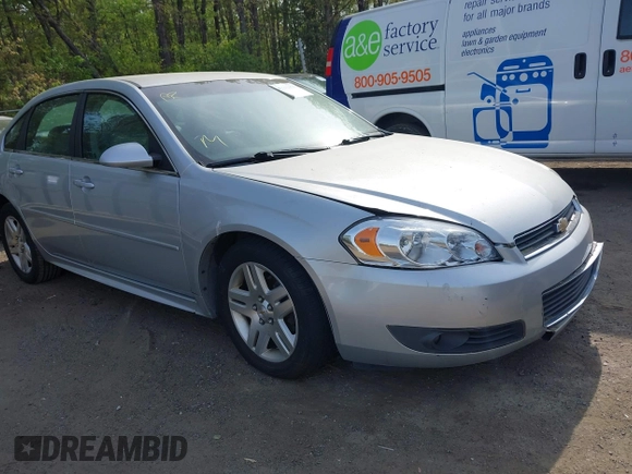 2010 Chevrolet Impala LT with VIN 2G1WB5EK1A1187341, listed as a IAAI auction lot 42112451 with 199,516 mi miles and . Bid and sale history available at DreamBid. Image 1.