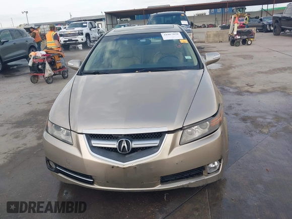 2007 Acura TL with VIN 19UUA662X7A001351, listed as a IAAI auction lot 41867038 with 180,214 mi miles. Bid and sale history available at carsss.com. Image 12.