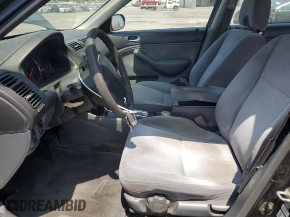2004 Honda Civic LX with VIN 2HGES16544H579294, listed as a Copart auction lot 55528785 with 172,892 mi miles and Clean Title. Bid and sale history available at carsss.com. Image 7.