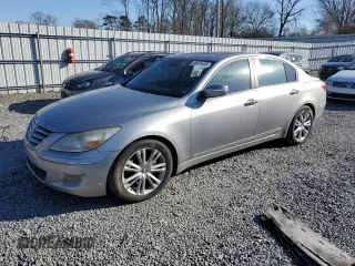 2010 Hyundai Genesis with VIN KMHGC4DF4AU108302, listed as a Copart auction lot 46024435 with 128,244 mi miles and Clean Title. Bid and sale history available at carsss.com. Image 1.