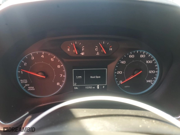 2020 Chevrolet Equinox LS with VIN 2GNAXHEV1L6109198, listed as a Copart auction lot 48431065 with 113,763 mi miles and Salvage Title. Bid and sale history available at carsss.com. Image 9.