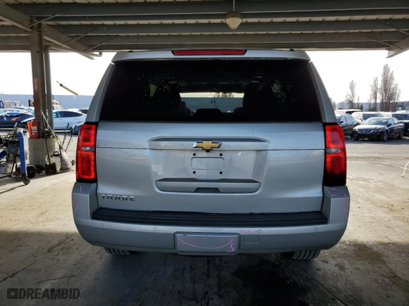 2015 Chevrolet Tahoe LT with VIN 1GNSKBKC5FR567385, listed as a Copart auction lot 46868915 with 95,925 mi miles and Salvage Title. Bid and sale history available at carsss.com. Image 6.