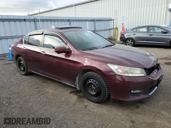 2014 Honda Accord Touring z VIN 1HGCR2F96EA805606, wystawiony jako Copart lot #82106524 z przebiegiem 204 292 mil mil oraz Czysty tytuł • Clean title. Historia ofert i sprzedaży dostępna na DreamBid. Obrazek 4.