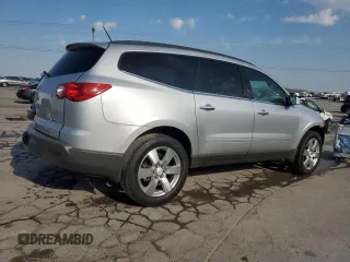 2012 Chevrolet Traverse 1LT with VIN 1GNKRGED2CJ260084, listed as a Copart auction lot 52451025 with 139,248 mi miles and Salvage Title. Bid and sale history available at DreamBid. Image 3.