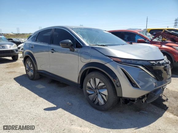 2023 Nissan ARIYA ENGAGE with VIN JN1AF0BA4PM408029, listed as a Copart auction lot 57332504 with 8,167 mi miles and Salvage Title. Bid and sale history available at carsss.com. Image 4.