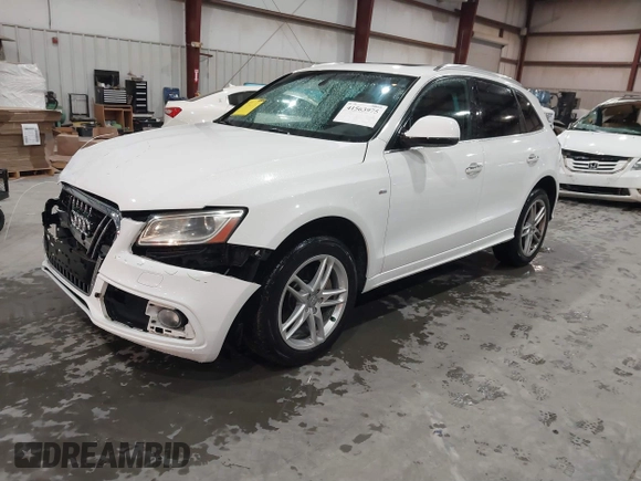 2015 Audi Q5 Premium Plus with VIN WA1DGAFP1FA106932, listed as a IAAI auction lot 41563975 with 108,646 mi miles. Bid and sale history available at carsss.com. Image 18.