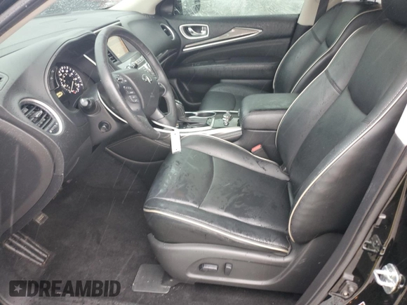 2020 Infiniti QX60 Luxe with VIN 5N1DL0MN7LC529524, listed as a Copart auction lot 57728125 with 85,542 mi miles and Salvage title. Bid and sale history available at DreamBid. Image 7.