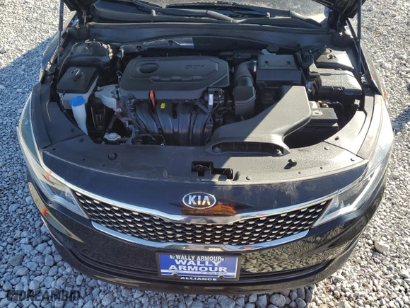 2017 Kia Optima EX with VIN 5XXGU4L30HG150281, listed as a Copart auction lot 48411045 with 108,571 mi miles and Salvage Title. Bid and sale history available at carsss.com. Image 11.