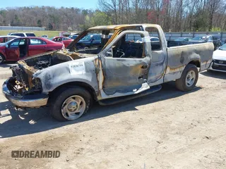 2002 Ford F-150 XL with VIN 1FTRX17L02NB15843, listed as a IAAI auction lot 41836759 with 1 mi miles. Bid and sale history available at carsss.com. Image 2.